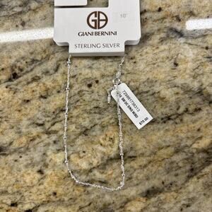 Giani Bernini Sterling Silver Anklet